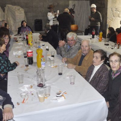 Panorámica da sala do banquete